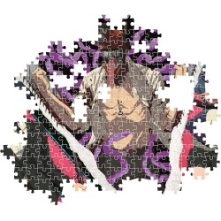 Clementoni - 35606 Puzzle 500 Pezzi Cube per Adulti e Ragazzi, Collection, Illustrazione Chainsaw Man, Poster Incluso, Made in 