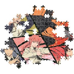 Clementoni - 35607 Puzzle 500 Pezzi Cube per Adulti e Ragazzi, Collection, Illustrazione Chainsaw Man, Poster Incluso, Made in 