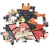 Clementoni - 35607 Puzzle 500 Pezzi Cube per Adulti e Ragazzi, Collection, Illustrazione Chainsaw Man, Poster Incluso, Made in 
