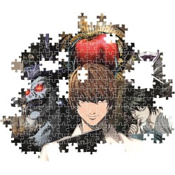 Clementoni - 35608 Puzzle 500 Pezzi Cube per Adulti e Ragazzi, Collection, Illustrazione Death Note, Poster Incluso, Made in It