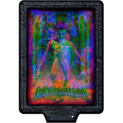 Clementoni - 35611 Stranger Things Metamorphic Art Collection - Demogorgon’s Hunt, Quadro Interattivo 520 Pezzi con Cornice e L