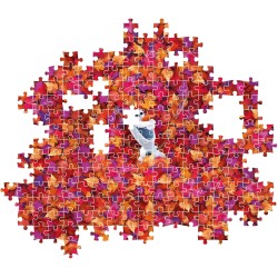 Clementoni - 39929 Impossible Puzzle 1000 Pezzi per Adulti e Ragazzi, Tema Disney Frozen con Poster Incluso, Compact Box, Made 