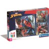 Clementoni - 25316 Puzzle Marvel Spiderman - 3x48 pezzi