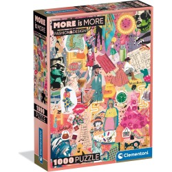 Clementoni - 37071 Puzzle 1000 Pezzi per Adulti e Ragazzi, Special Series, Tema Massimalismo Fashion & Design, Compact Box con 