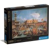 Clementoni - 39764 - Museum Collection - Canaletto, "The Return Of The Bucentaur At The Molo On Ascension Day" - 1000 Pezzi - M