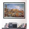 Clementoni - 39764 - Museum Collection - Canaletto, "The Return Of The Bucentaur At The Molo On Ascension Day" - 1000 Pezzi - M