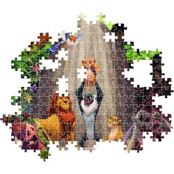 Clementoni 39902 Puzzle Disney The Lion King - 1000 Pezzi - Puzzle Adulti, Poster Incluso, Serie Tv, Puzzle Disney, Made In Ita