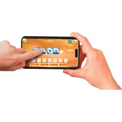 Clementoni 19449 Scienza e Gioco Robotics - AIRO PRO, Robot da Assemblare, con APP Dedicata e Tecnologia AI, Imita Movimenti co