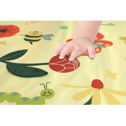 Baby Clementoni - 17972 Happy Garden Activity Gym, Palestrina Neonato 0+ Mesi, Stimola Lo Sviluppo Sensoriale e Motorio con Suo