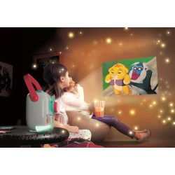 Clementoni 17507 Disney Baby Proiettore Raccontastorie PLUS, Storyteller per Bambini 2+ Anni, con 7 Storie dei Grandi Classici,