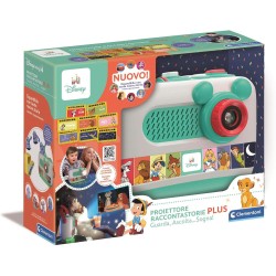 Clementoni 17507 Disney Baby Proiettore Raccontastorie PLUS, Storyteller per Bambini 2+ Anni, con 7 Storie dei Grandi Classici,
