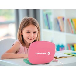 Clementoni Sapientino - 16657 Il Mio Primo Computer Pink, Gioco Educativo Interattivo, 35 Attività, Impara Lettere, Numeri, Log