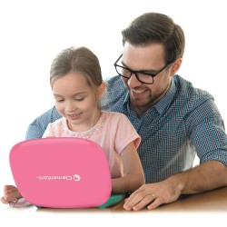 Clementoni Sapientino - 16657 Il Mio Primo Computer Pink, Gioco Educativo Interattivo, 35 Attività, Impara Lettere, Numeri, Log
