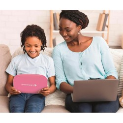 Clementoni Sapientino - 16657 Il Mio Primo Computer Pink, Gioco Educativo Interattivo, 35 Attività, Impara Lettere, Numeri, Log