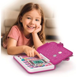 Clementoni - 16491 BFF Sally Il Mio Diario Segreto Digitale LCD, Gioco Interattivo, Animazioni e 20 Attività di Gioco, Diario E