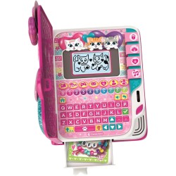 Clementoni - 16491 BFF Sally Il Mio Diario Segreto Digitale LCD, Gioco Interattivo, Animazioni e 20 Attività di Gioco, Diario E