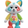 Clementoni Baby Oliver, il Mio Compagno di Giochi Interattivo, Raccontastorie Prima Infanzia con Occhi Led, Stimola Manualità e