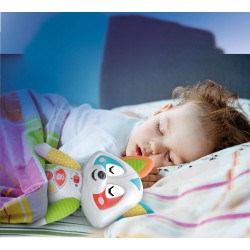 Clementoni Baby Oliver, il Mio Compagno di Giochi Interattivo, Raccontastorie Prima Infanzia con Occhi Led, Stimola Manualità e