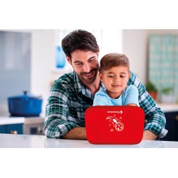 Clementoni - 16482 Computer Kid Smart Laptop Educativo, 30 attività Educative, Gioco Elettronico per Imparare Lettere, Numeri e