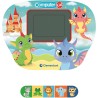 Clementoni - 16488 Computer Kid Draghetto Laptop Educativo Bambini 2+ Anni, 10 attività, Gioco Elettronico per Imparare Lettere