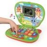 Clementoni - 16488 Computer Kid Draghetto Laptop Educativo Bambini 2+ Anni, 10 attività, Gioco Elettronico per Imparare Lettere