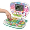 Clementoni - 16489 Computer Kid Unicorno Laptop Educativo Bambini 2+ Anni, 10 attività, Gioco Elettronico per Imparare Lettere,