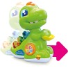 Clementoni 17953 Baby Dino e Baby Dino, Dinosauri Interattivi Parlanti, per Bambini di 12-36 Mesi, Centro attività Che Stimola 