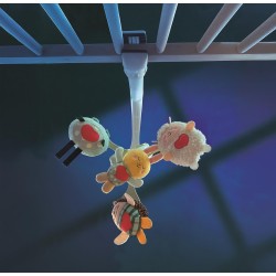 Baby Clementoni for You - 17561 Goodnight Cot Mobile, Giocattolo Musicale per Neonati 0+ Mesi, per Culla e Passeggino, in Morbi
