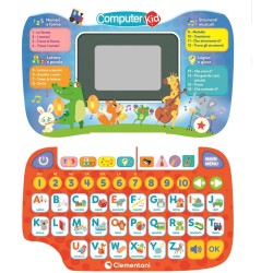 Clementoni Sapientino - 16658 Discovery Laptop, Computer Educativo, 16 attività per Imparare Numeri, Lettere, Forme, Logica e M