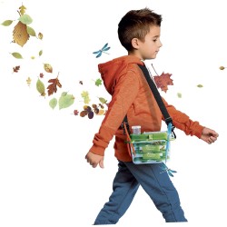 Clementoni x Geopop - 19428 Il Mondo degli Insetti, Gioco Scientifico con Kit per Scoprire il Mondo degli Insetti Animali, Made