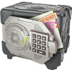 Clementoni Scienza e Gioco - 19432 Spy Game Cassaforte Digitale, Assembla la Cassaforte e Custodisci i Tuoi Segreti, Gioco Made
