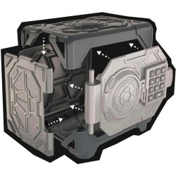 Clementoni Scienza e Gioco - 19432 Spy Game Cassaforte Digitale, Assembla la Cassaforte e Custodisci i Tuoi Segreti, Gioco Made