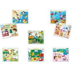 Clementoni - 16476 Il Mio Primo Sapientino, Il Mondo Intorno a Me, Banchetto Educativo 24 attività su Scuola dell Infanzia e Pe