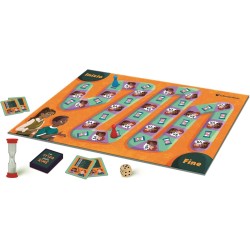 Clementoni - 16664 La Sfida delle Rime, Gioco da Tavolo Creativo con Carte e Tabellone, Sfide di Prontezza e Lessico, 2+ Giocat