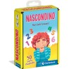 Clementoni - 16584 Nascondino, Mazzo di 50 Carte Illustrate, Gioco di Strategia e Osservazione, 2-4 Giocatori, Idea Regalo, Mad