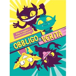 Clementoni - Obbligo o Verità, Mazzo di 40 Carte Illustrate, Party Game per Bambini 8+ Anni, 2-8 Giocatori, Idea Regalo, Made i