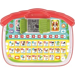 Clementoni - 16490 Computer Kid La Casa degli Animali, Gioco Educativo, 16 attività, Impara Lettere Numeri Animali Habitat e Mu