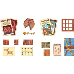 Clementoni - 16588 Sblocca la Porta Junior 2, Gioco da Tavolo, 2 Escape Room, Ambientata in Circo e Fattoria, 1-6 Giocatori, Ma