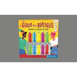 Clementoni - 81642 Il Gioco delle Bottiglie, Party Game con 20 Bottiglie, 2 Giocatori, Made in Italy, Lingua Italiana