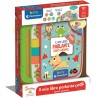 Clementoni Baby - 17550 Libro Parlante Amici Animali, Gioco Educativo, Centro attività Prima Infanzia per Imparare Numeri, Colo