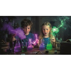 Clementoni Scienza e Gioco - 19436 Abracadabra - Esperimenti e Pozioni Sorprendenti, Immergiti nel Mondo della Magia con questo