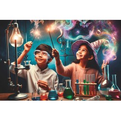 Clementoni Scienza e Gioco - 19436 Abracadabra - Esperimenti e Pozioni Sorprendenti, Immergiti nel Mondo della Magia con questo