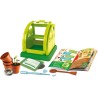 Clementoni 19401 Scienza e Gioco Lab - Mini Orto, Gioco Scientifico, Kit Piante da Coltivare per Scoprire la Botanica, Made in 
