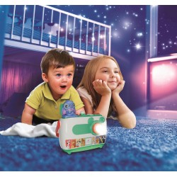 Clementoni 17584 Disney Baby Ricarica Stitch Proiettore Raccontastorie Plus, Storyteller, 5 Storie Raccontate e Proiettate, Gio