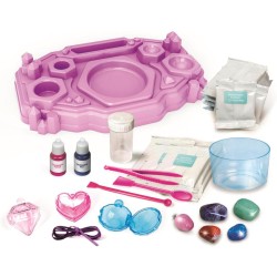 Clementoni Scienza e Gioco Lab - 19433 Gioielli di Cristallo, Gioco Scientifico, Scopri la Scienza dei Cristalli e delle Pietre