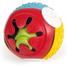 Clementoni Soft Clemmy - 17689 Touch & Play, Palla Sensoriale, Palla Prima Infanzia Made in Italy, con 5 Mattoncini 100% Lavabi