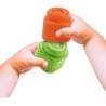 Clementoni Soft Clemmy - 17689 Touch & Play, Palla Sensoriale, Palla Prima Infanzia Made in Italy, con 5 Mattoncini 100% Lavabi