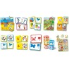 Clementoni Sapientino 10 Giochi In 1 - 18153 Gioco Educativo, Schede Illustrate, Apprendimento Lettere e Numeri, In Italiano