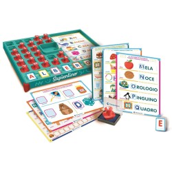 Clementoni Sapientino – 16693 I Timbri di Sapientino Alfabeto, Gioco Educativo con Schede e Timbri per Imparare Lettere e Parol