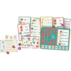 Clementoni Sapientino – 16693 I Timbri di Sapientino Alfabeto, Gioco Educativo con Schede e Timbri per Imparare Lettere e Parol